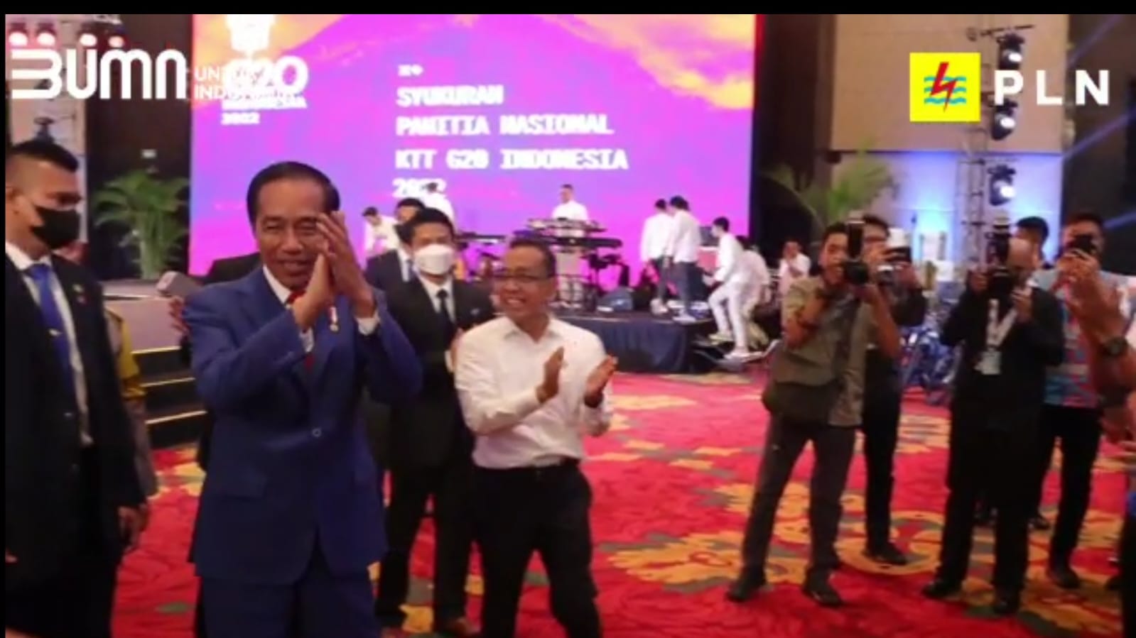 Turut Sukseskan KTT G20, Presiden Jokowi Apresiasi Kinerja PLN